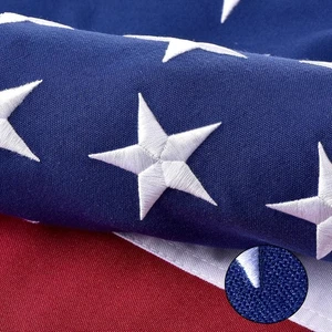 Bandera americana para exterior 4x6 pies, de lujo resistente girada 4 por 6 4 6 pies - Imagen 1 de 8