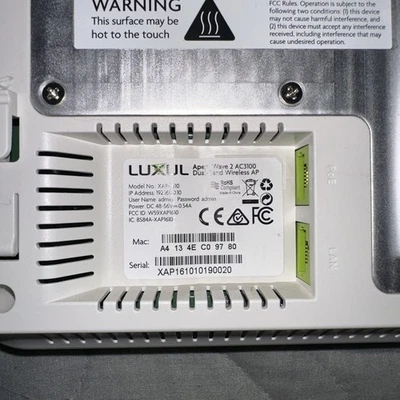 Luxul XAP1610 Apex Wave 2 AC3100 Dual-Band Access Point - Image 1 of 4
