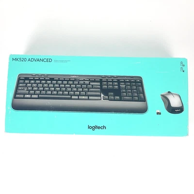 Logitech Advanced MK520 Wireless Keyboard and Mouse Combo New Sealed - Image 1 of 4
