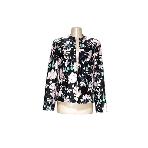 Kasper Floral Blazer, Blue, Size 8 - Picture 1 of 4