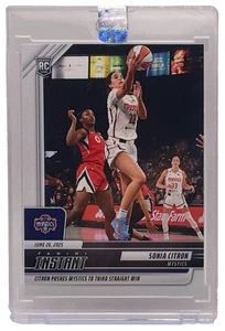 2025 Panini Instant WNBA #96 Sonia Citron Mystics /255 ROOKIE RC Sealed - Picture 1 of 2