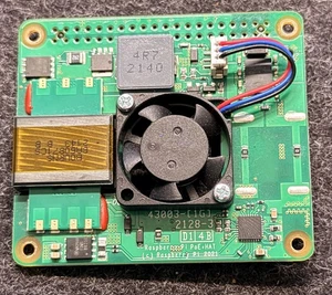 Raspberry Pi PoE+ HAT (Raspberry Pi 3B+ and 4B Only, No stand offs) - Picture 1 of 2