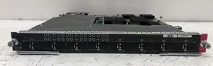 CISCO WS-X6708-10GE 8-PORT 10GB ETHERNET MODULE FOR PARTS OR REPAIR UNTESTED - Picture 1 of 24