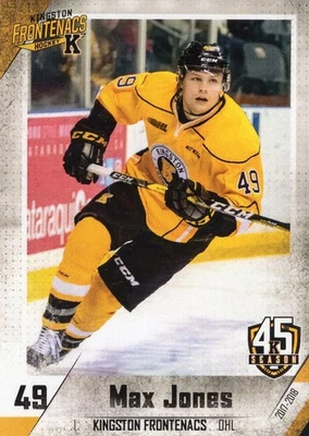 2017/18 Kingston Frontenacs - MAX JONES - Image 1 of 2