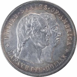 1900 Lafayette Commemorative Silver Dollar BU Uncertified #159 - Picture 1 of 2