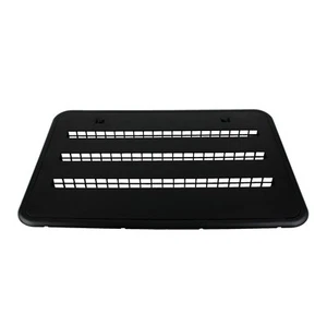 Thetford 621156BK Radius Corner Refrigerator Side Vent Assembly, Black - Picture 1 of 1