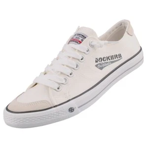 Zapatillas de lona para hombre Dockers blancas 30ST027-790500 - Imagen 1 de 7
