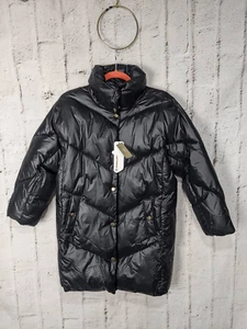 J. Crew Signature Women Puffer Coat Villa’ Primaloft Black Long Jacket Sz XS NW - Picture 1 of 10