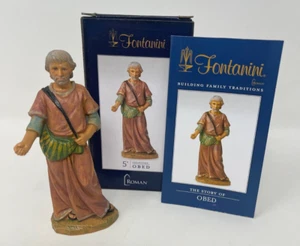 Fontanini Roman Obed Figure 5" Collection 5 inch Nativity New in Box # 54123 - Picture 1 of 3
