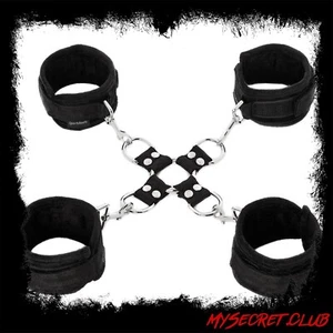 SportSheets 5 Piece Hog Tie And Cuff Set - Picture 1 of 4