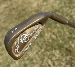 Vtg Jack Nicklaus MacGregor RPM 1 Iron With Solid Brass Head *Rare Collectible* - Picture 1 of 10