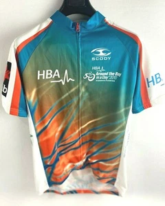 SCODY Mens Cycling Jersey HBA Around The Bay In A Day 2010 SIZE M 100% Polyester - Picture 1 of 3
