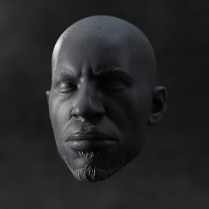 Jedi Kelleran Beq Ahmed Best Mandalorian custom head for 4" 6" 7" 12" figures - Picture 1 of 2