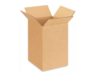 Confezione da 50 scatole di spedizione ondulate 6x6x9 cartone mailers scatole di imballaggio Kraft - Foto 1 di 5