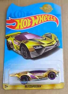 Hot Wheels 2019 LIMITED EDITION BLITZSPEEDER GOLD PURPLE FYH09-K710 - Picture 1 of 1