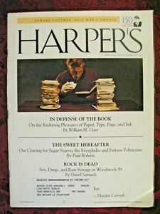 HARPERs Magazine November 1999 ZZ Packer Virginia Woolf Paul Roberts - Picture 1 of 1