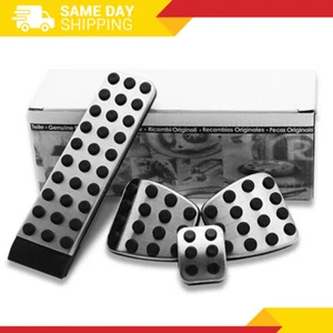 4 piezas para Mercedes Benz GLK SLK CLS pastillas de pedal de freno antideslizantes cubierta de acelerador - Imagen 1 de 13
