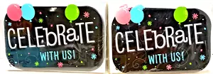 American Greetings "Celebrate With Us!" Einladungskarten mit Umschlägen 20 Ct - Bild 1 von 4