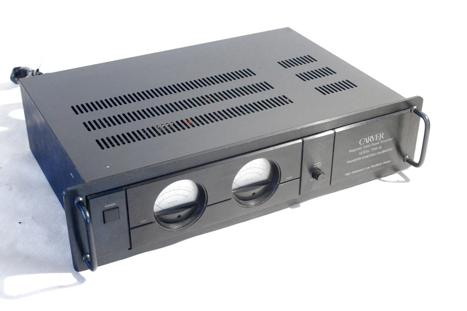 BOB CARVER TFM-45 Magnetic Field Power Amplifier, 375 Watt pro Kanal /8 Ohm, USA - Bild 1 von 4