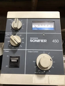 Branson Sonifier 450 Cell Disrupter Power Supply (w/ 30 Day Parts & Labor WTY) - Picture 1 of 10