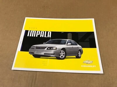 Chevrolet Impala 2004 concesionario vendedor folleto Foto 1 de 4