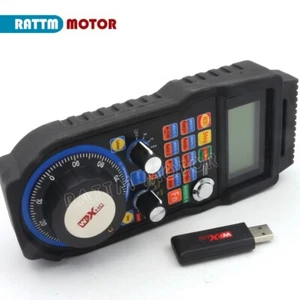 【US】6 Axis CNC MACH3 MPG Wireless Handwheel Controller 40 Meters With Receiver - Picture 1 of 4