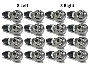 1 1/4" 4Link Complete Kit 3/4" High Misalignment Spacers 1.25" Heim Joint 8L+8R - Picture 1 of 7