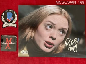 Foto firmada de 8x10 de Rose Mcgowan autografiada Grito Tatum Beckett Certificado de Autenticidad Horror - Imagen 1 de 3
