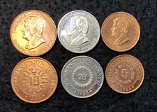 Turkmenistan 3 Coins Set 5, 10, 20 Tennesi UNC World Coins