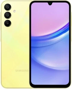 Teléfono Celular SAMSUNG Galaxy A15 Desbloqueado de Fábrica 128GB/4GB GSM INT. V OB/amarillo - Imagen 1 de 9