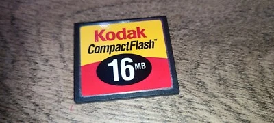 Kodak  16MB  Compact Flash Memory Card  - Image 1 of 2