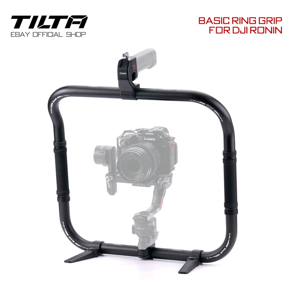 Tilta Basic Ring Grip TGA-BRG Gimbal Handle Movie Holder For DJI RS2/RS3/RS3 pro - Image 1 of 4