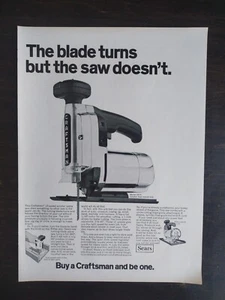 Vintage 1969 Sears Craftsman Tools Model 2675 Saw Full Page Original Ad 1223 - Picture 1 of 1