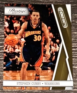2010/11 PANINI PRESTIGE STEPHEN CURRY "BONUS SHOTS" GOLD #36 #D/249 MINT! - Picture 1 of 3