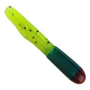 Southern Pro 1,5" Tri Color Crappie Vorrichtung Körper TC26 rot/grün/Diagramm Pfeffer 100ct - Bild 1 von 1
