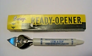 NOS VINTAGE EVELETH LIQUORE / CURL & CLIP PUBBLICITÀ APRIBOTTIGLIE MINNESOTA - Foto 1 di 5
