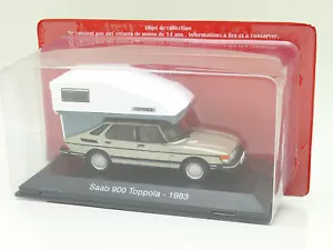 IXO Presse 1/43 - Wohn- Car Saab 900 Toppola 1983 - Bild 1 von 1