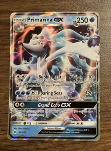 Primarina GX 42/149 Ultra Rare Full Art - 2017 Pokemon Sun & Moon Base NM - Picture 1 of 6