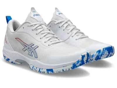 Scarpe da tennis ASICS PRESTIGELYTE 5 OC 1043A021 101 bianco blu elettrico - Immagine 1 di 4