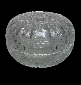 Vintage Honour Crystal Glass Candy Dish - Picture 1 of 11