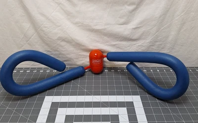 Ejercitador de Piernas Maestro Muslo Original Años 90 Azul Rojo Entrenamiento Foto 1 de 4