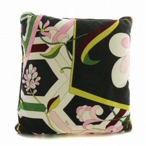 Emilio Pucci velour cushion with Pucci print in multicolor size XZ Pre-owned - Picture 1 of 24