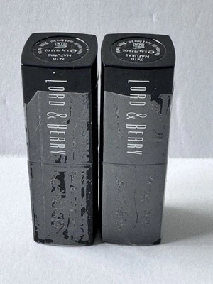 Lápiz labial Lord & Berry Intensity 7410 NATURAL 2 X 0,12 oz/3,5 g NUEVO sellado 2 piezas Foto 1 de 3