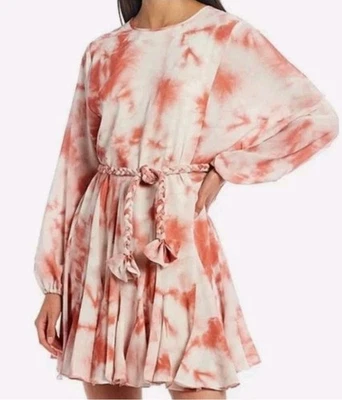 VESTIDO TIE DYE MUJER GIANNI BINI MANGA LARGA TALLA L USADO Foto 1 de 4