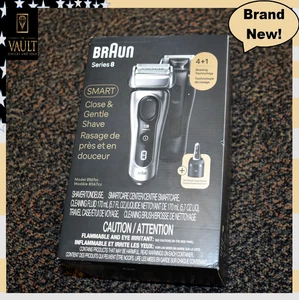 Braun 8517s Series 8 Electric Razor for Men Galvano Silver. Brand New, Sealed! - Picture 1 of 7