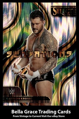 2023 Panini Select WWE Karrion Kross #8 Smack Down Sensations Flash Prizms - Image 1 of 2