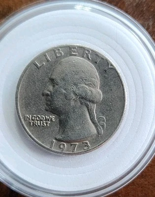 1973 U.S. Washington Quarter (No Mint Mark) #312 - Image 1 of 4