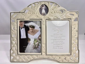 Marco de invitación doble Lenox Wedding Promises Collection 5" X 7" - Imagen 1 de 8