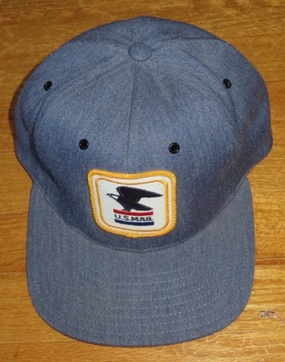 Vintage Brookfield Uniforms U.S. MAIL POSTAL SERVICE (Adjustable Snap Back) Cap - Image 1 of 4
