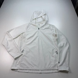 Camisa Pullover Kuhl Bandita 1/2 Cremallera Para Mujer Mediana Blanca Sudadera con Capucha Ligera - Imagen 1 de 9